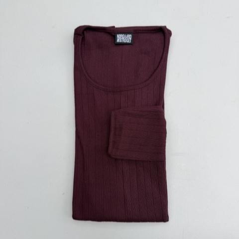 NØRGAARD PAA STRØGET 101 REGULAR SOLID COLOUR AUBERGINE